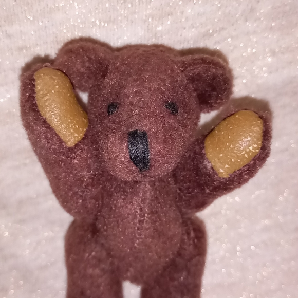 Vintage Miniature 2" Handmade Teddy Bear with moveable limbs - Picture 5 of 12